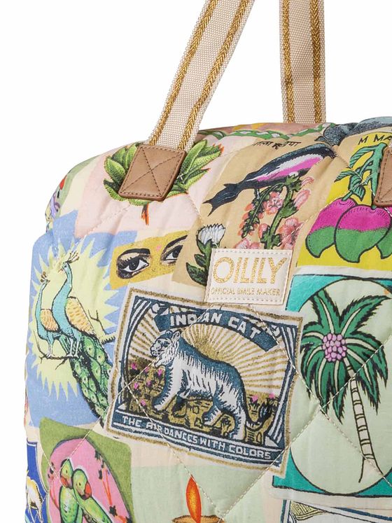 Oilily Flaming Symbols Taška přes rameno 48 cm