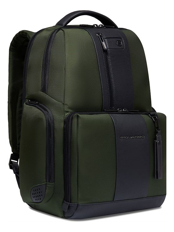 Piquadro Kort rygsæk RFID 42 cm rum til bærbar computer