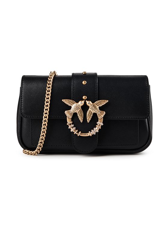 PINKO Love Pocket Bolsa de hombro Piel natural 20 cm PINKO Love Pocket Bolsa de hombro Piel natural 20 cm