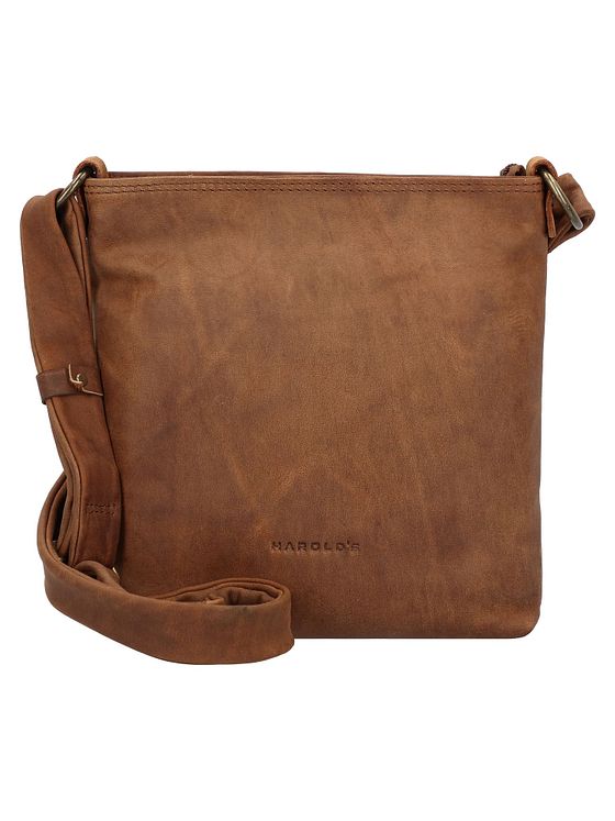 Harold's Antic skuldertaske i læder 22 cm
