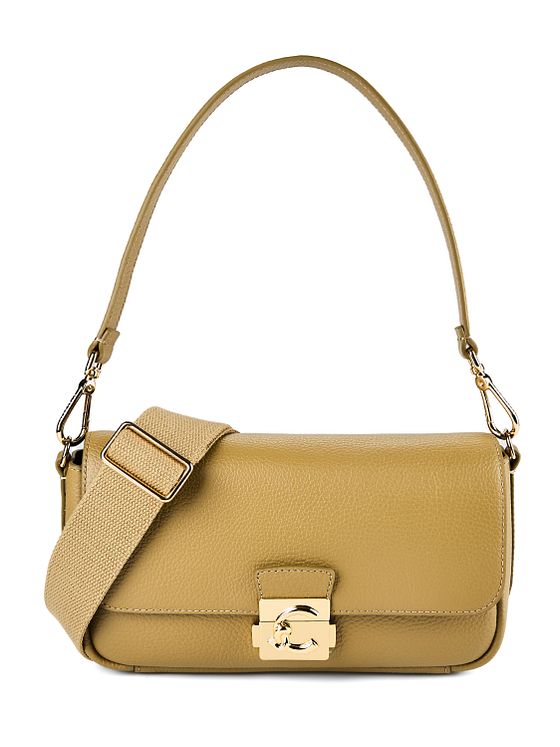 Coccinelle C-Me Lock Skuldertaske Læder 24 cm