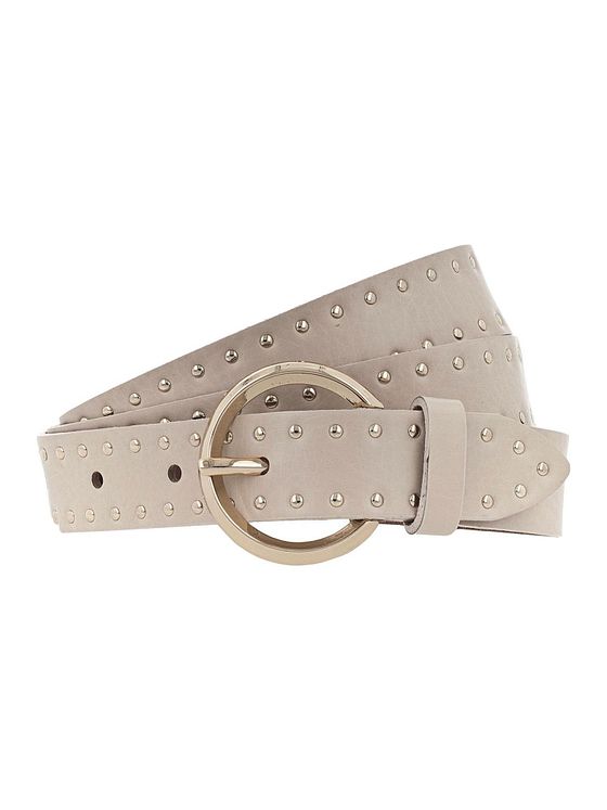 Vanzetti Bælte i læder med nitter