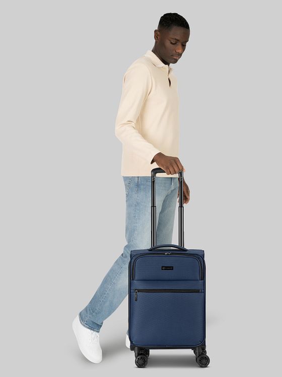 bugatti Valencia Soft 4 hjul Kabinetrolley S 55 cm med strækfold