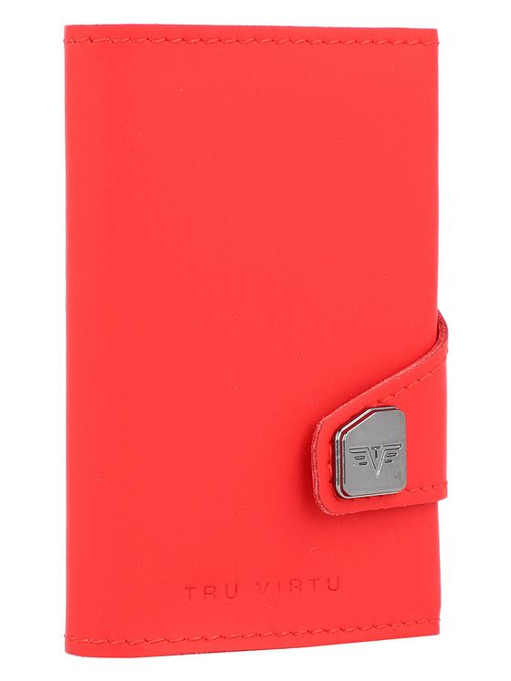 Tru Virtu Click & Slide kreditkortholder pung RFID læder 6,5 cm