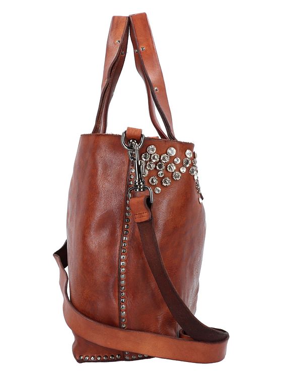 Campomaggi Bella di Notte shopper-taske i læder 36 cm Campomaggi Bella di Notte shopper-taske i læder 36 cm