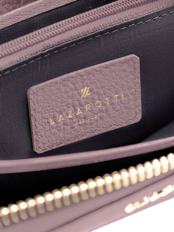 Lazarotti Bologna Leather XL Peněženka na zip Kožená 19 cm