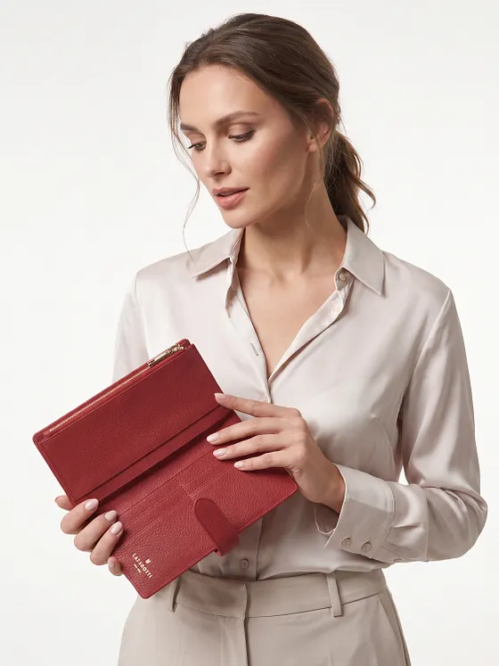 Lazarotti Bologna Leather Pung Læder 20 cm