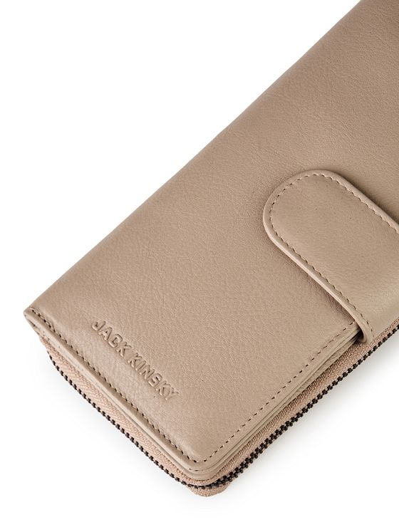 Jack Kinsky Livorno 1026 Peněženka RFID ochrana Kůže 9.5 cm