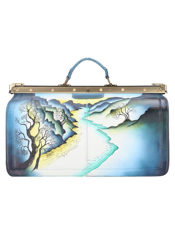 Greenland Nature Art+Craft lægetaske læder 48 cm rum til bærbar computer