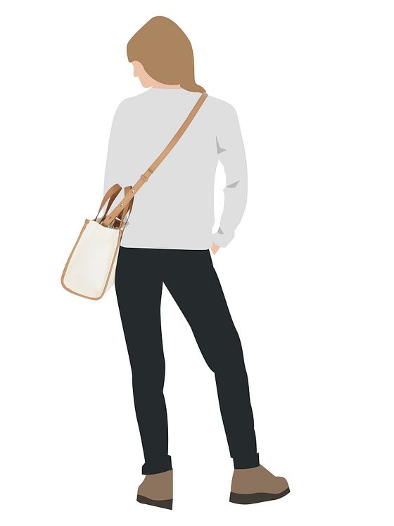 Lacoste Heritage Canvas Kabelka 27 cm