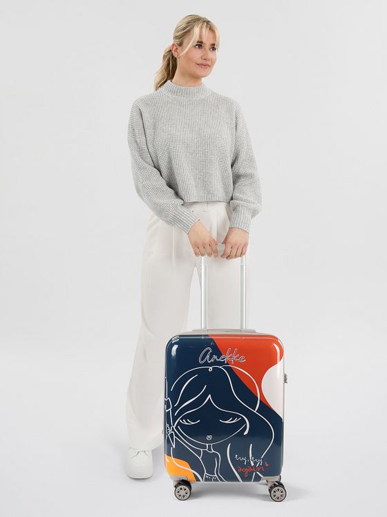 Anekke Eikon 4 hjul Kabinetrolley 55 cm med strækfold Anekke Eikon 4 hjul Kabinetrolley 55 cm med strækfold