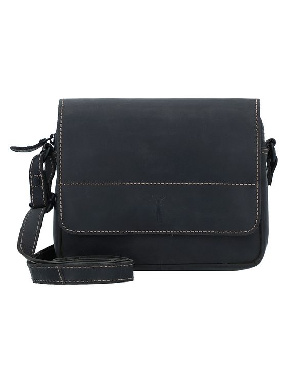 Jack Kinsky Baltimore 19 skuldertaske i læder 21 cm