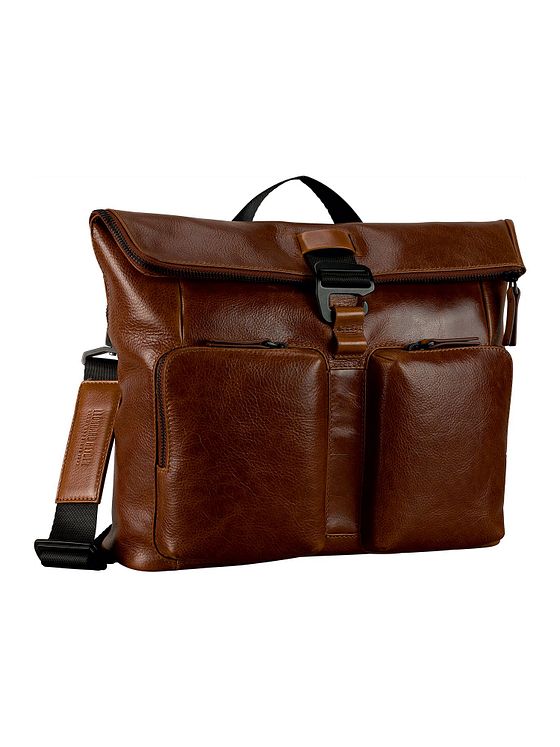 Leonhard Heyden Porto Skuldertaske Læder 32 cm