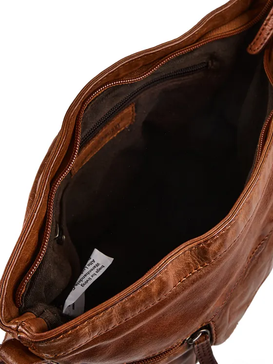 Greenburry Torro Lavado Bolsa de hombro Piel natural 29 cm