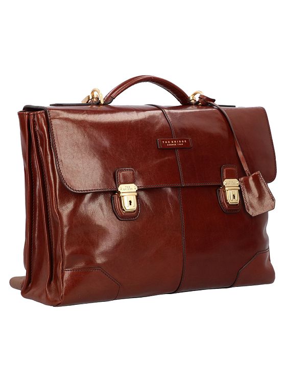 The Bridge Vespucci dokumentmappe læder 40 cm rum til bærbar computer