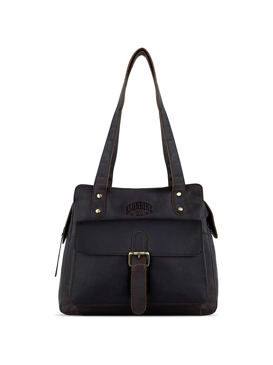 KLONDIKE 1896 Rush Zoe skuldertaske i læder 26 cm