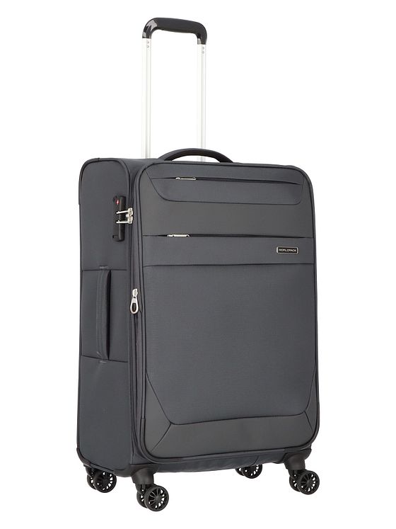 Worldpack Dublin 4 hjul Kuffert 3-delt med strækfold Worldpack Dublin 4 hjul Kuffert 3-delt med strækfold