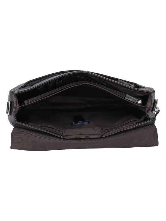 Piquadro Vibe Dokumenttaske Messenger Læder 41 cm Laptoprum