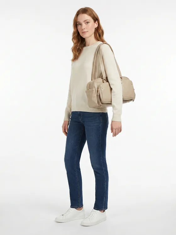 DuDu Pocket Skuldertaske Læder 33 cm DuDu Pocket Skuldertaske Læder 33 cm