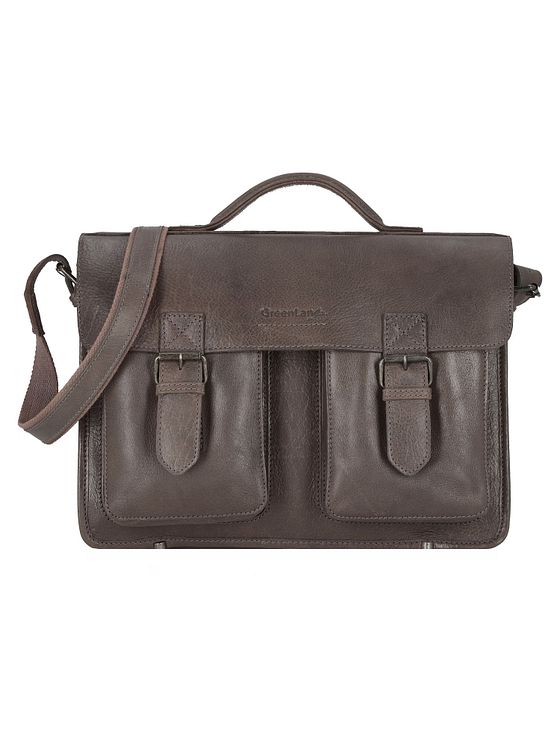 Greenland Nature Naturmappe i læder 40 cm