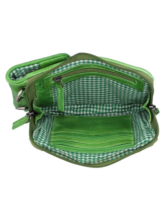 Jack Kinsky Nassau mobiltaske RFID læder 9,5 cm