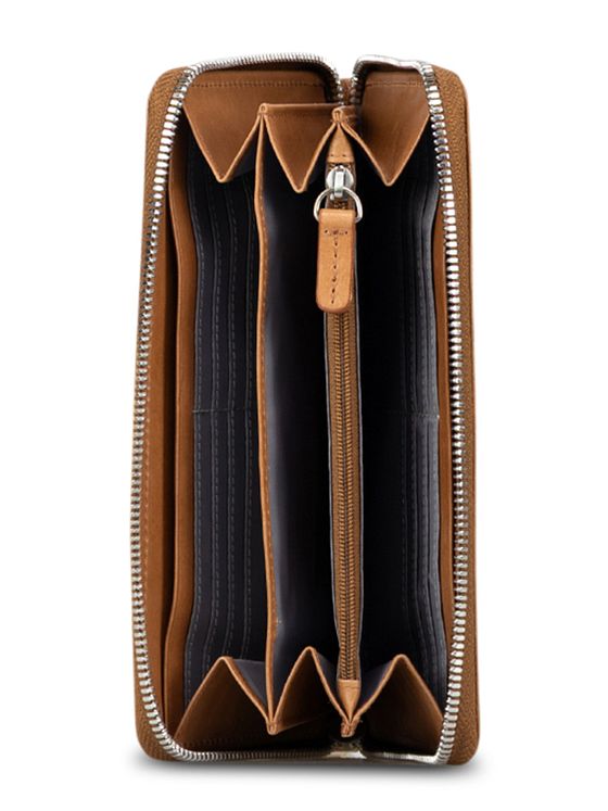 Jost Rana Peněženka RFID ochrana Kůže 19 cm