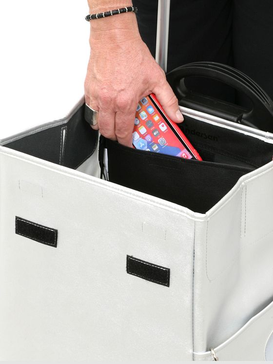 Andersen Shopper Alu Star Shopper Abbo Carro de la compra 54 cm