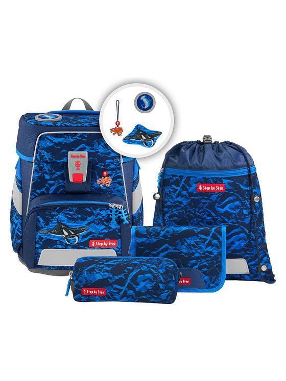 Step by Step Space Skoleransel-sæt 5-delt