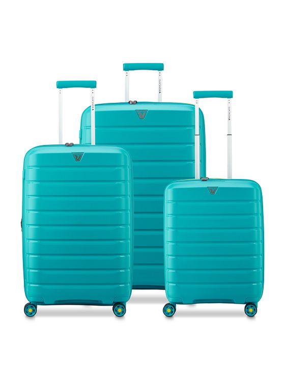 Roncato B-Flying Move 4 hjul Kuffert 3-delt med strækfold Roncato B-Flying Move 4 hjul Kuffert 3-delt med strækfold