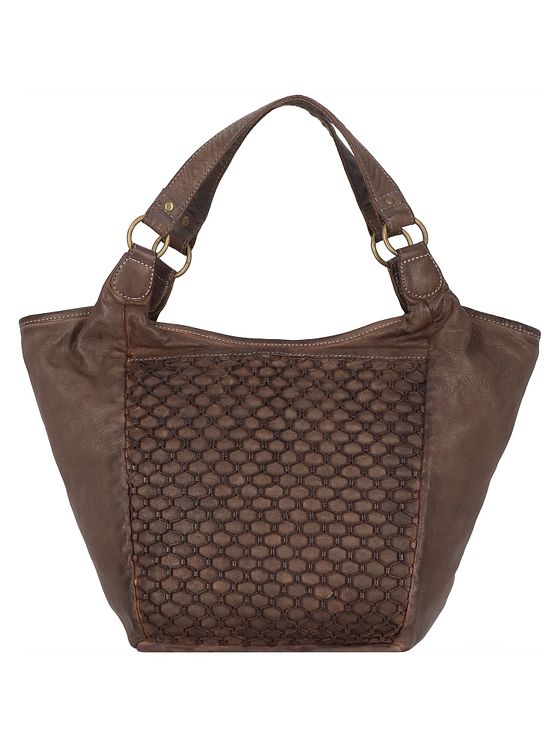 Greenland Nature Femi & Nine-skuldertaske i læder 38 cm