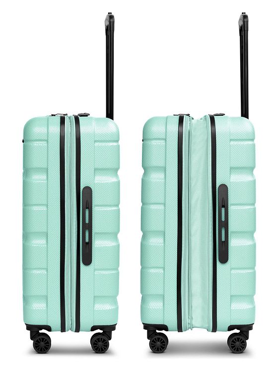 Franky Munich 4.0 4-hjulet kuffertsæt, 3-delt med stretchfoldning