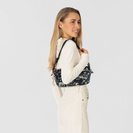 Desigual Newspaper Donosti Taška přes rameno 25 cm