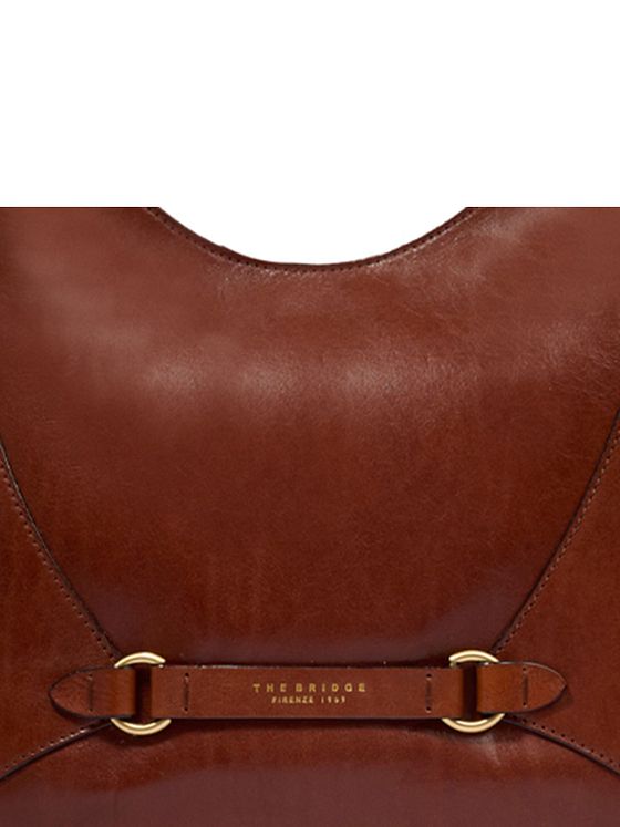 The Bridge Isabella Skuldertaske Læder 44 cm The Bridge Isabella Skuldertaske Læder 44 cm