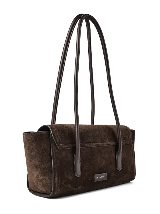 Karl Lagerfeld Signature Bolsa de hombro Piel natural 34 cm Karl Lagerfeld Signature Bolsa de hombro Piel natural 34 cm