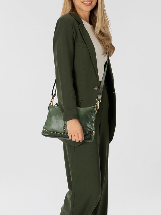 Campomaggi Pamela Skuldertaske Læder 25 cm Campomaggi Pamela Skuldertaske Læder 25 cm