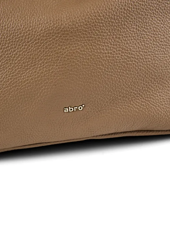 abro Ebony Skuldertaske Læder 39 cm
