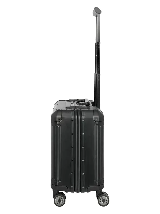 Travelite Trolley ejecutivo Next de 4 ruedas, de aluminio, 43 cm Travelite Trolley ejecutivo Next de 4 ruedas, de aluminio, 43 cm