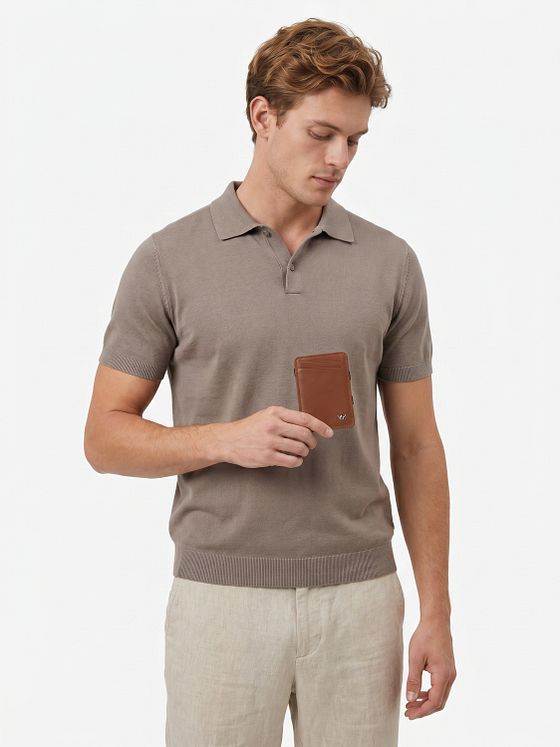 Golden Head Polo Tarjetero Bloqueo RFID Piel natural 7.5 cm Golden Head Polo Tarjetero Bloqueo RFID Piel natural 7.5 cm