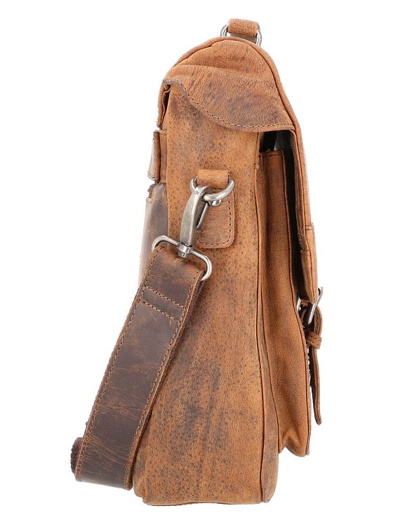 Pride and Soul Kuffert i læder med 37 cm rum til bærbar computer Pride and Soul Kuffert i læder med 37 cm rum til bærbar computer