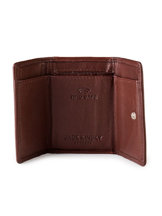 Jack Kinsky Aruba Pung RFID-beskyttelse Læder 9.5 cm