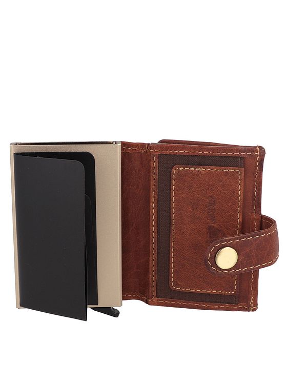 Greenburry Vintage Pung RFID-beskyttelse Læder 10 cm