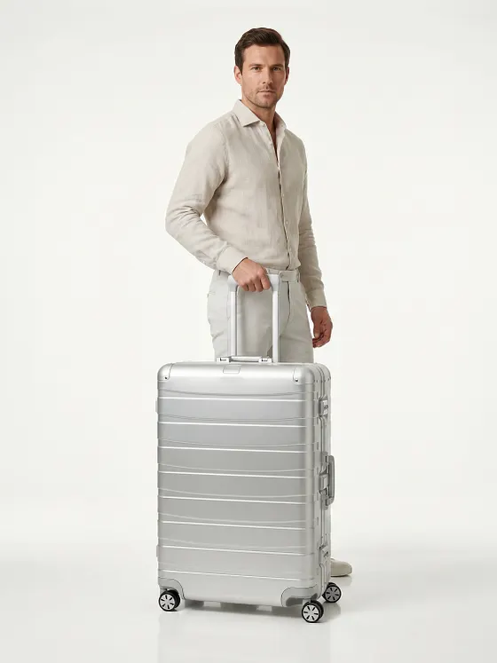 Redolz Trolley con 4 ruedas «Pro Aluminium 4» de aluminio, 77 cm Redolz Trolley con 4 ruedas «Pro Aluminium 4» de aluminio, 77 cm