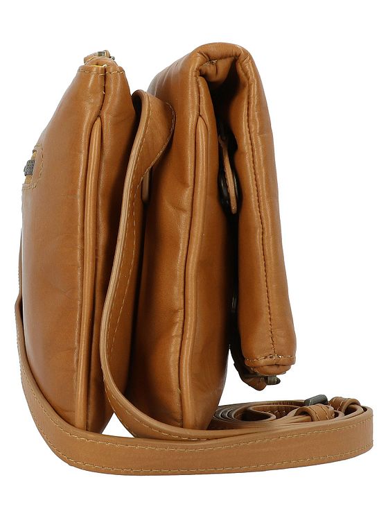 aunts & uncles Jamie's Orchard Raspberry skuldertaske i læder 25 cm