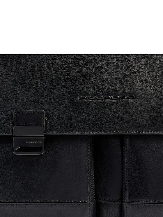 Piquadro Philip Dokumenttaske Messenger Læder 42 cm Laptoprum