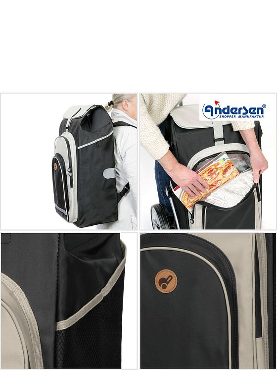 Andersen Shopper Royal Shopper Hydro indkøbsvogn 67 cm