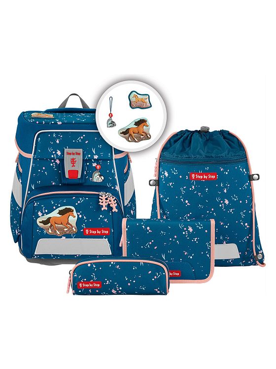 Step by Step Space skoletaske-sæt med 5 dele