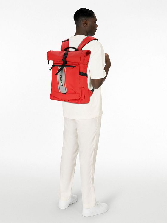 Piquadro Piquadro x Ducati Batoh 44 cm Kapsa na notebook