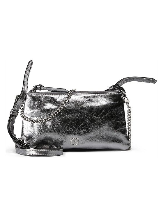 PINKO Double Mini Clutch taske Læder 20 cm