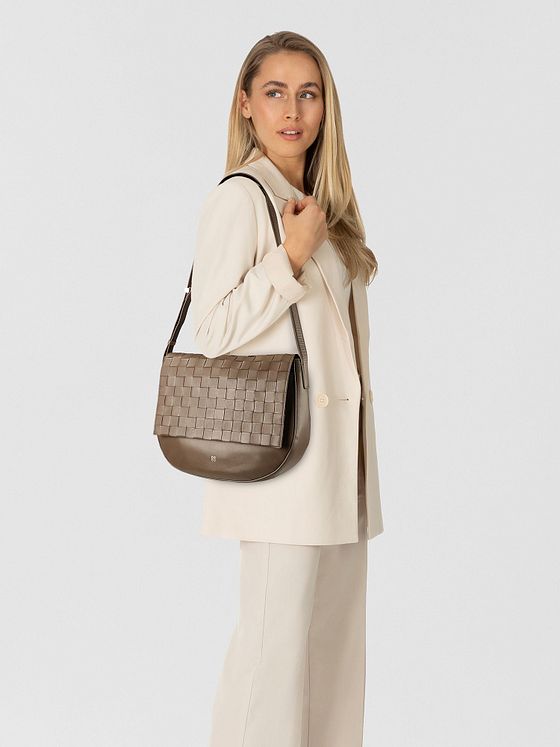 DuDu Skuldertaske Læder 34 cm