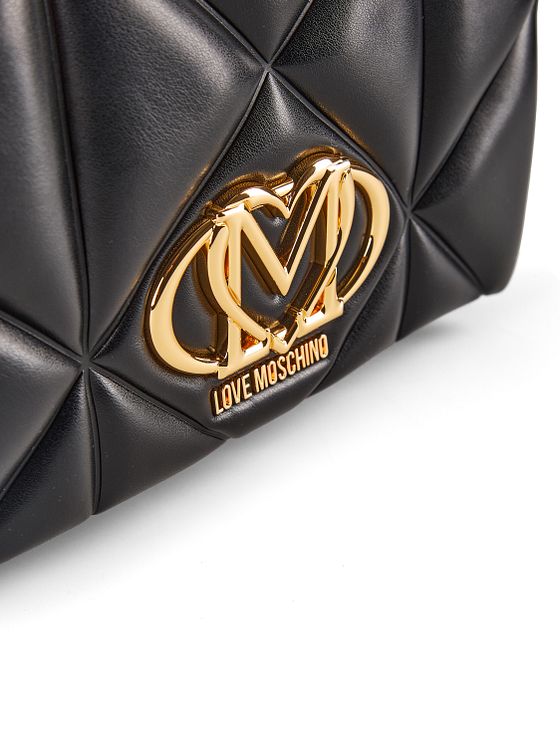 Love Moschino Embossed Q Skuldertaske 29 cm